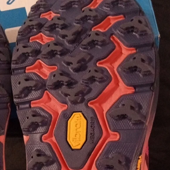 Hoka Purple and Blue SpeedGoat 5 Athletic Shoes with Signature Cushioning - Picture 11 of 15